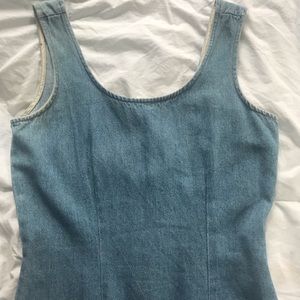 Denim dress